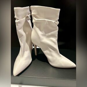 White Sexy Booties Jessica Simpson Lesley